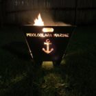 Custom Firepit Writing